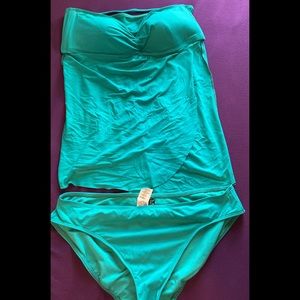 Ralph Lauren size 12 bathing suit with extra top